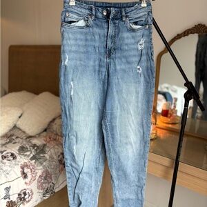 Casual Light Blue Boyfriend Jeans